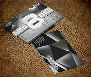 Design de Carte de Visite par Verified artistry (Design garden) pour big b mfg | Design : #5393475