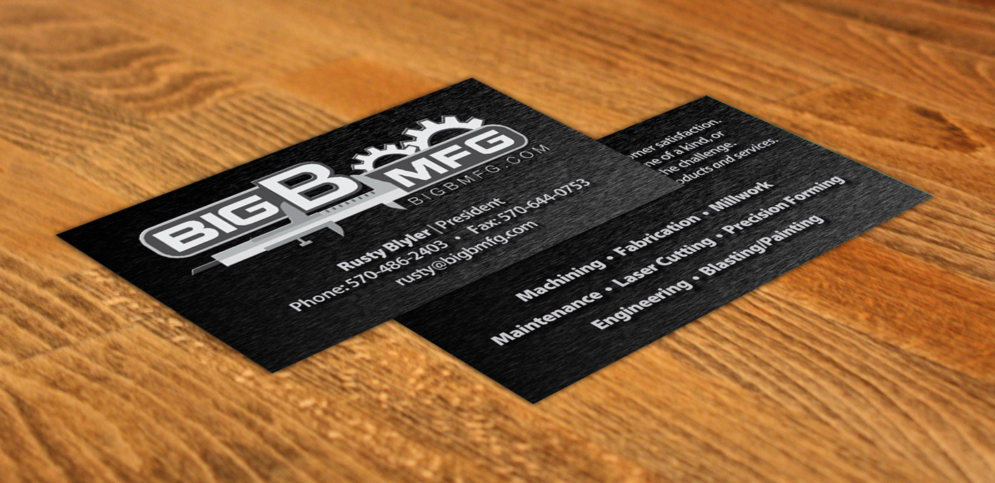 Business Card Design by CTariq for big b mfg | Design #5363524