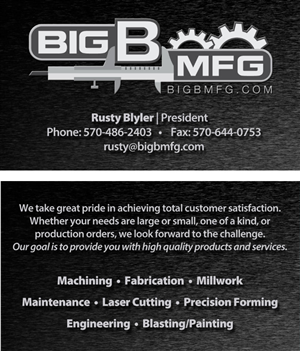 Business Card Design by CTariq for big b mfg | Design: #5363526