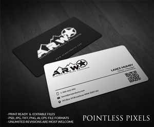 Business Card Design by Pointless Pixels India for this project | Design #5369565