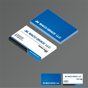 Diseño de Tarjeta de Presentación por Faraz Ahmed para JM Maco-Grace LLC | Diseño: #5459924