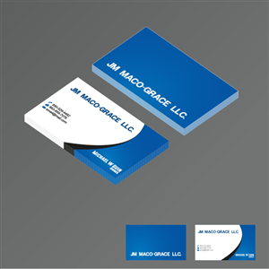 Diseño de Tarjeta de Presentación por Faraz Ahmed para JM Maco-Grace LLC | Diseño: #5460584