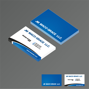 Diseño de Tarjeta de Presentación por Faraz Ahmed para JM Maco-Grace LLC | Diseño: #5460587