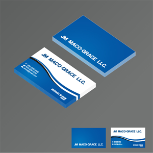 Diseño de Tarjeta de Presentación por Faraz Ahmed para JM Maco-Grace LLC | Diseño: #5460620