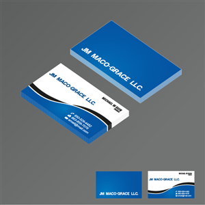 Diseño de Tarjeta de Presentación por Faraz Ahmed para JM Maco-Grace LLC | Diseño: #5460656