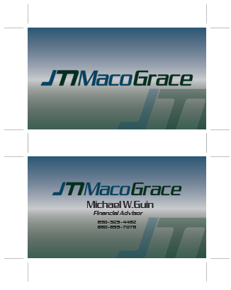 Business Card Design by Eighty Four for JM Maco-Grace LLC | Design #5444323