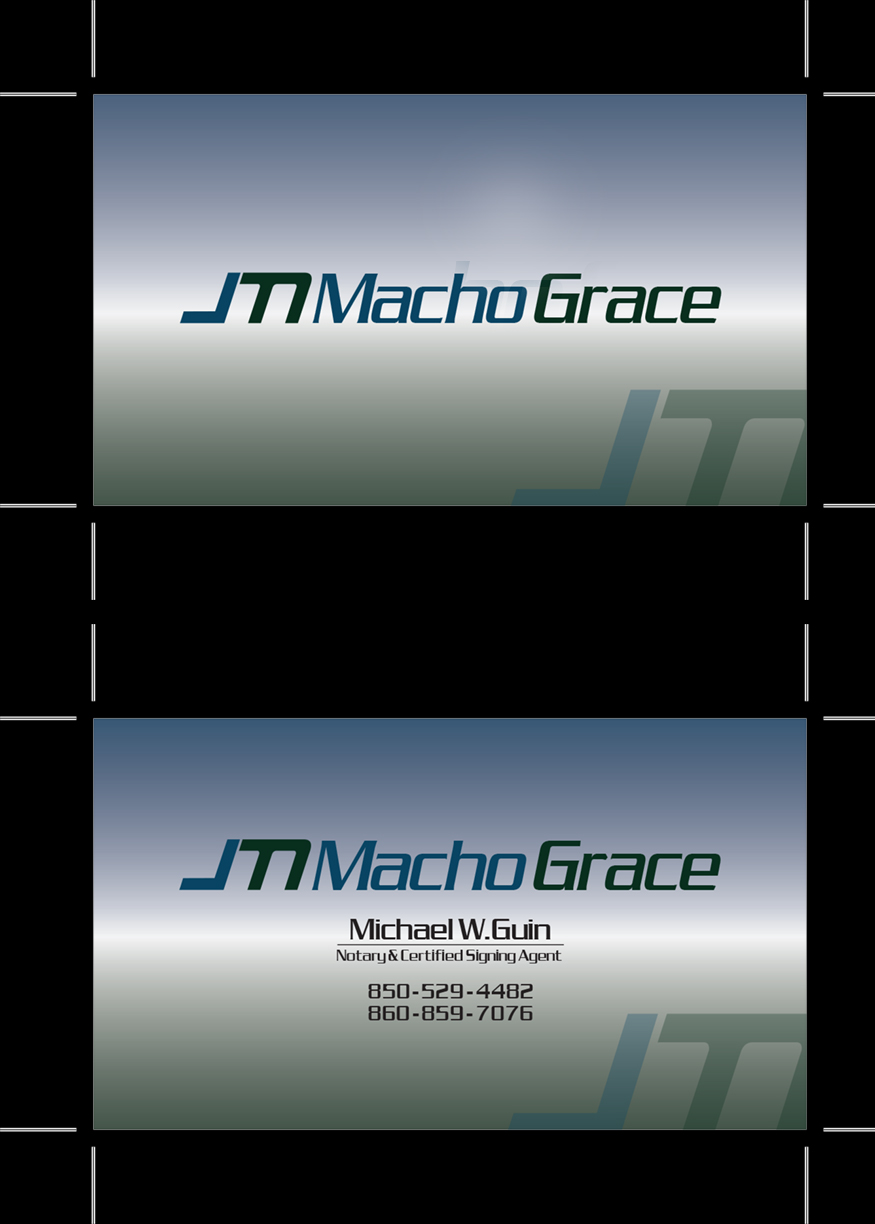 Business Card Design by Eighty Four for JM Maco-Grace LLC | Design #5488698