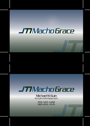 Visitenkarten-Design von Eighty Four für JM Maco-Grace LLC | Design #5488698