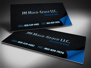 Business Card Design by Selda for JM Maco-Grace LLC | Design: #5410394