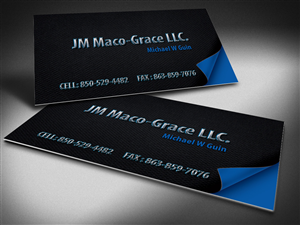 Business Card Design by Selda for JM Maco-Grace LLC | Design: #5410397
