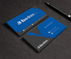 Visitenkarten-Design von Stream Graphics für JM Maco-Grace LLC | Design #5465494