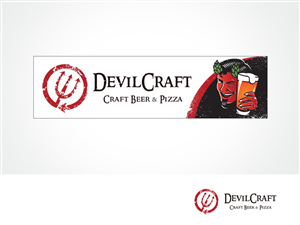 DevilCraft Brewpub Signage Design Project | Schilder-Design von ArtTank