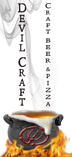 Signage Design by Jo for DevilCraft Brewing | Design: #1602972
