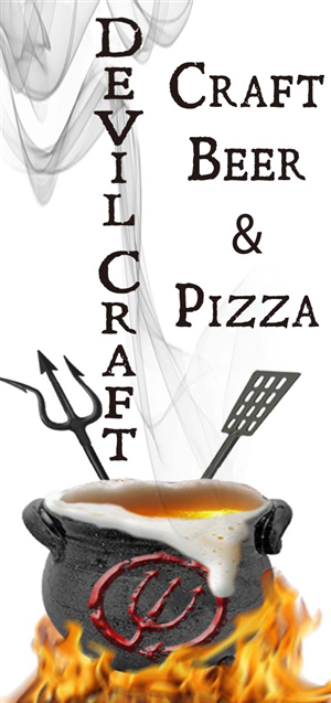 Signage Design by Jo for DevilCraft Brewing | Design: #1771059