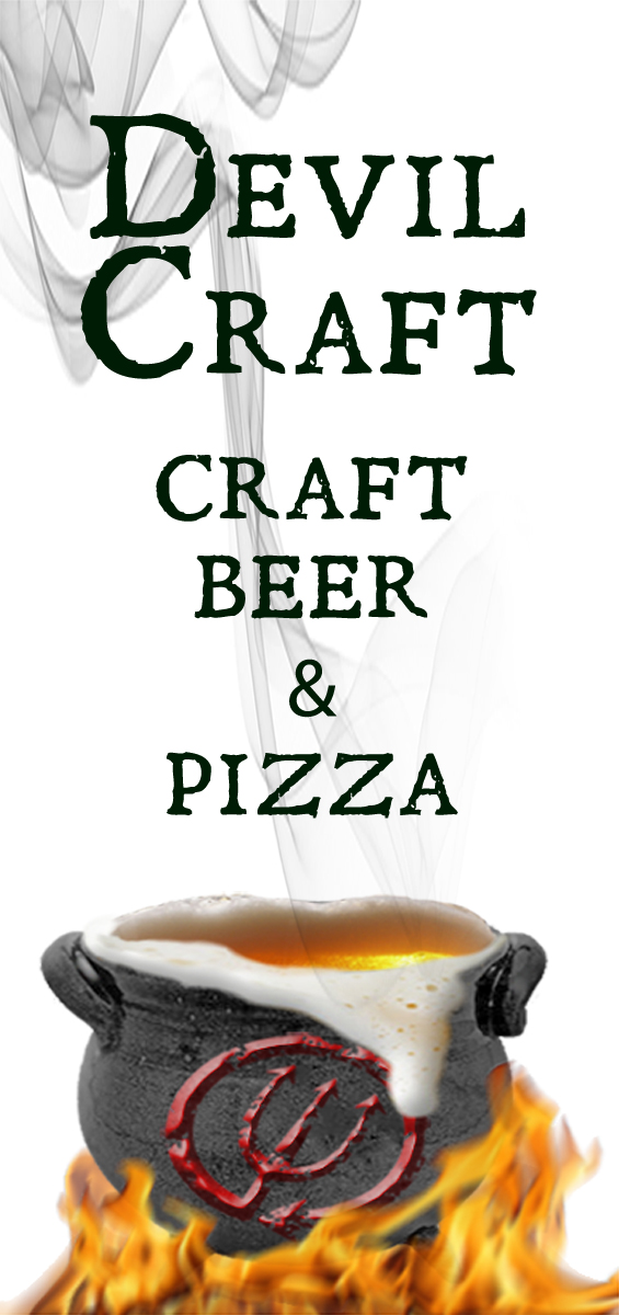 Signage Design by Jo for DevilCraft Brewing | Design #1782391