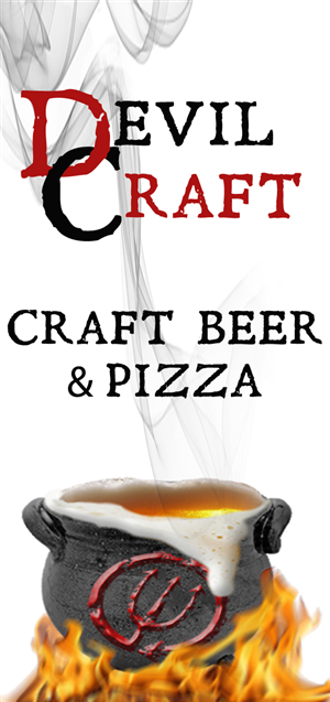 Signage Design by Jo for DevilCraft Brewing | Design: #1787455