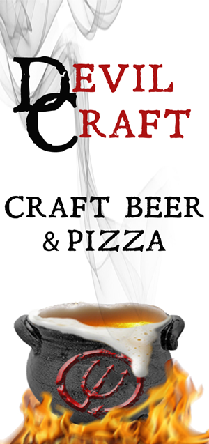 Signage Design by Jo for DevilCraft Brewing | Design: #1787464