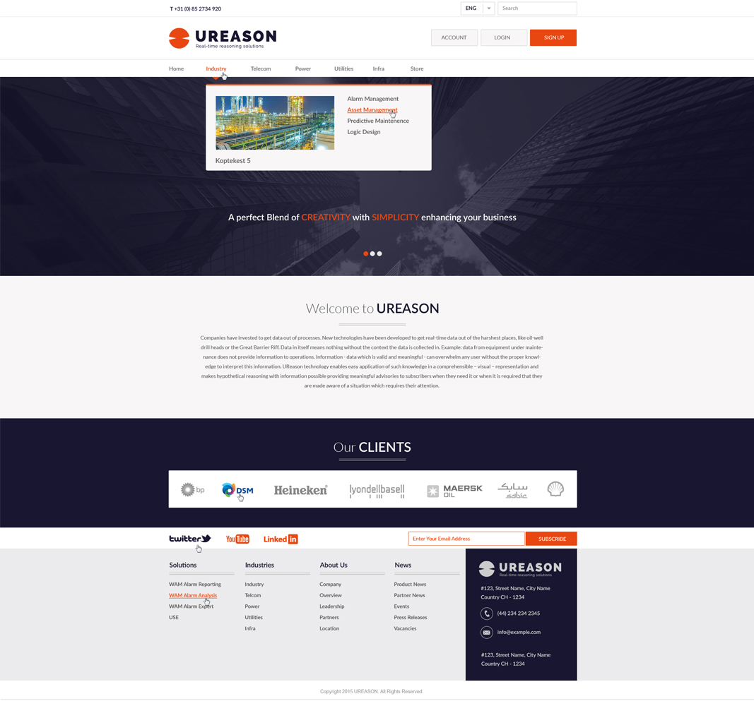 Diseño Web por aarsita para Tauros Media | Diseño #5399259