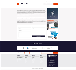 Web Design by aarsita for Tauros Media | Design: #5399542