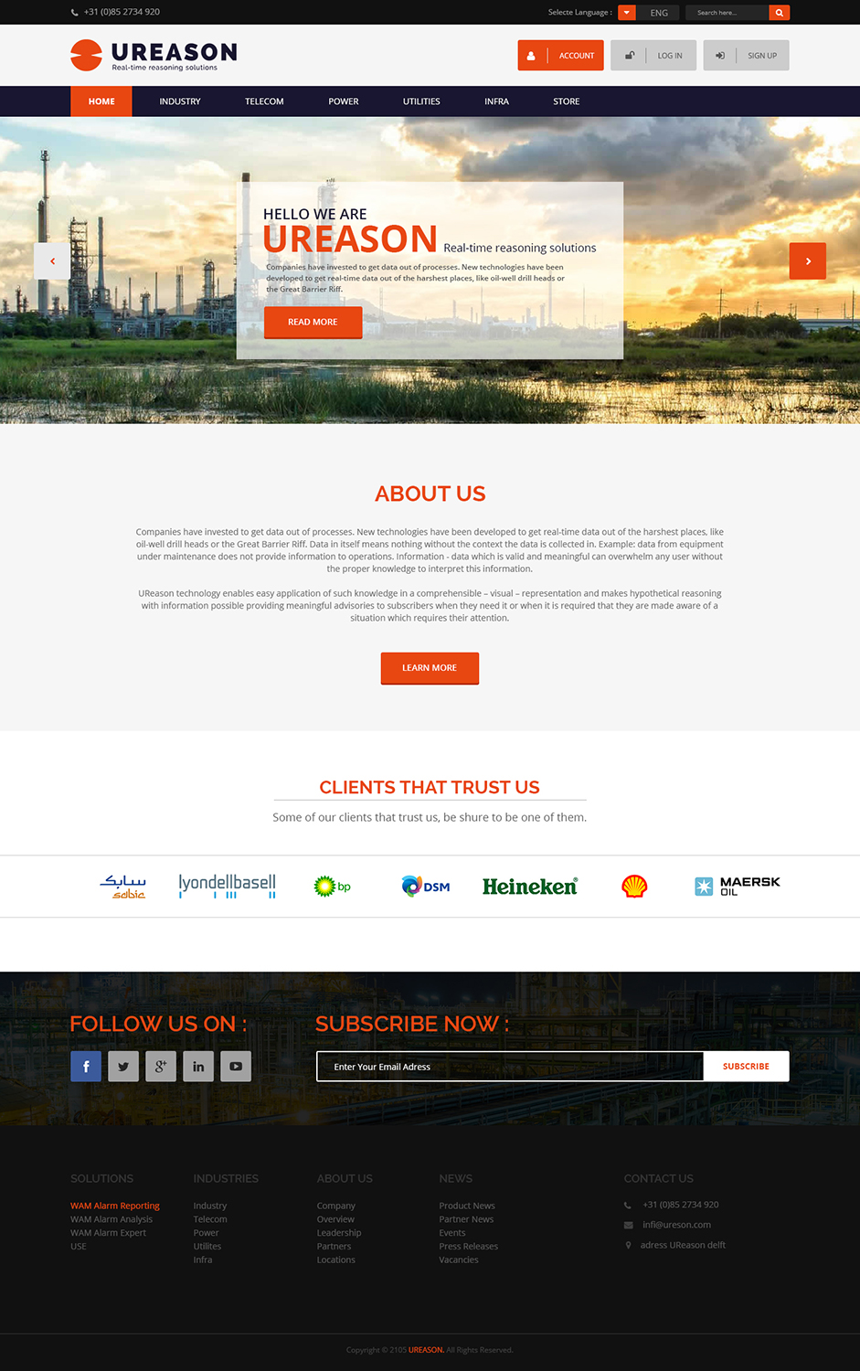 Web Design by ThemeDesk Technology for Tauros Media | Design #5418771