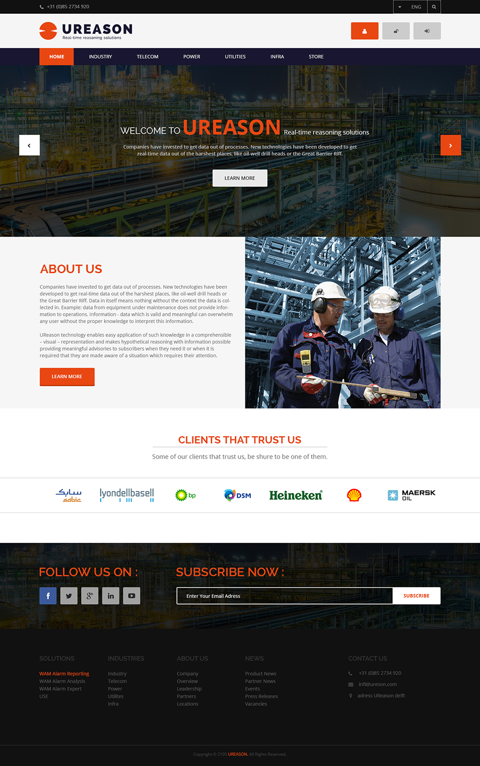 Diseño Web por ThemeDesk Technology para Tauros Media | Diseño #5418816