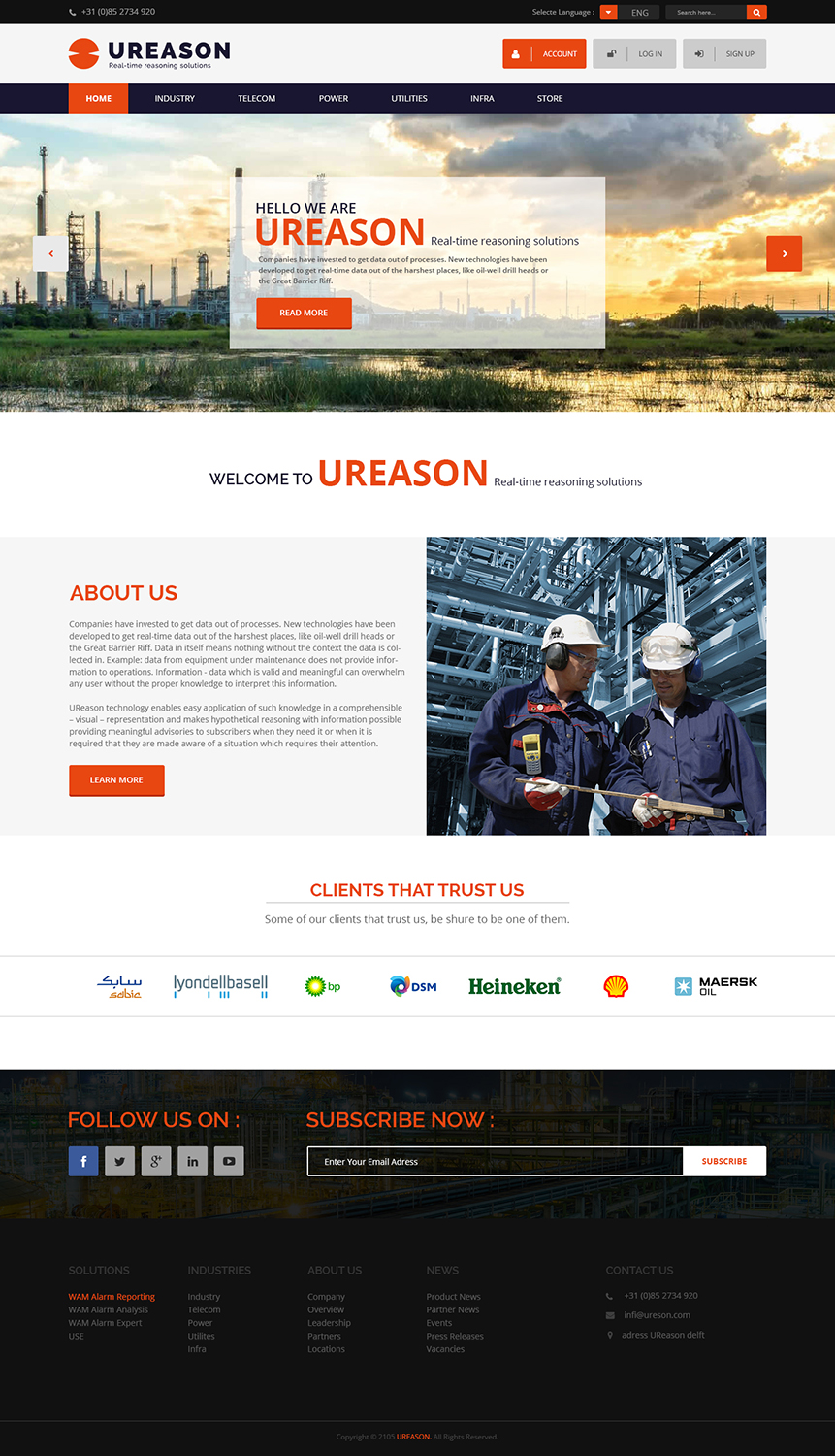 Web Design by ThemeDesk Technology for Tauros Media | Design #5418898