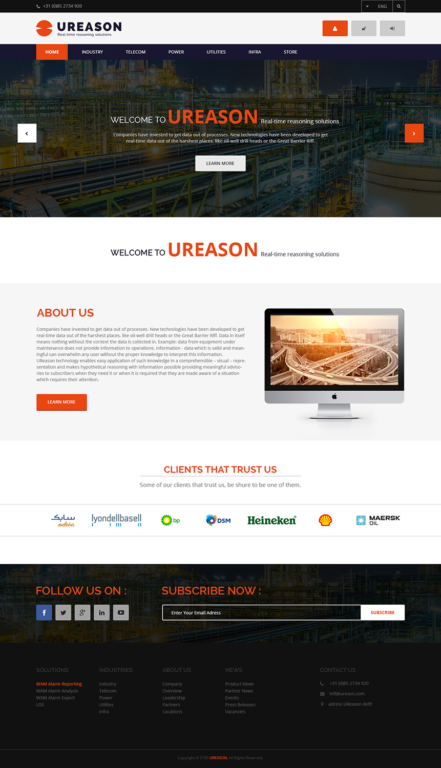 Diseño Web por ThemeDesk Technology para Tauros Media | Diseño #5418926