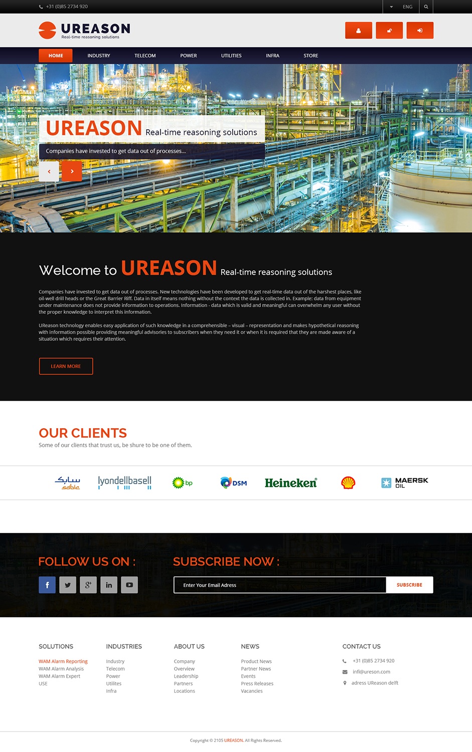 Web Design by ThemeDesk Technology for Tauros Media | Design #5439412