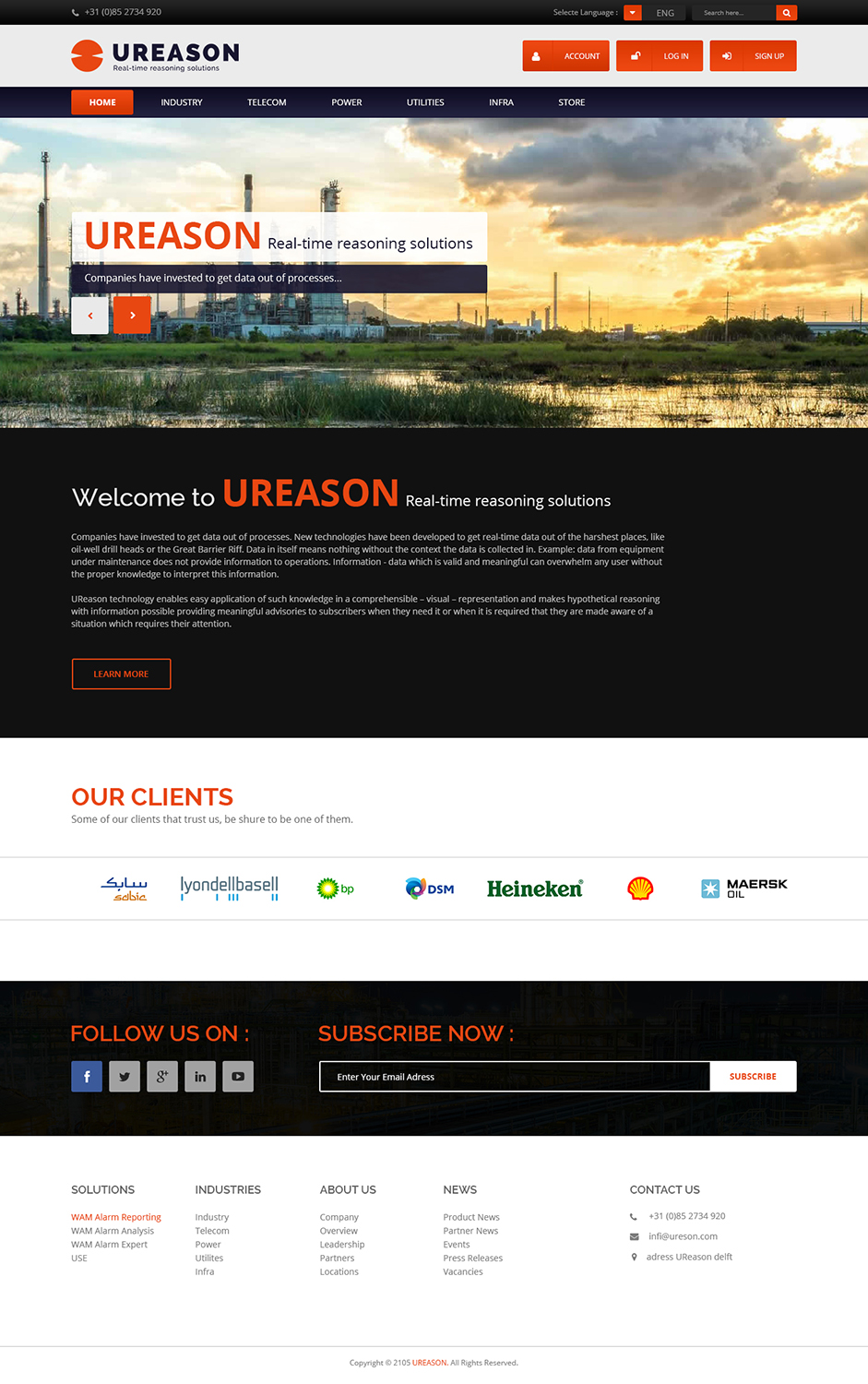 Web Design by ThemeDesk Technology for Tauros Media | Design #5439475