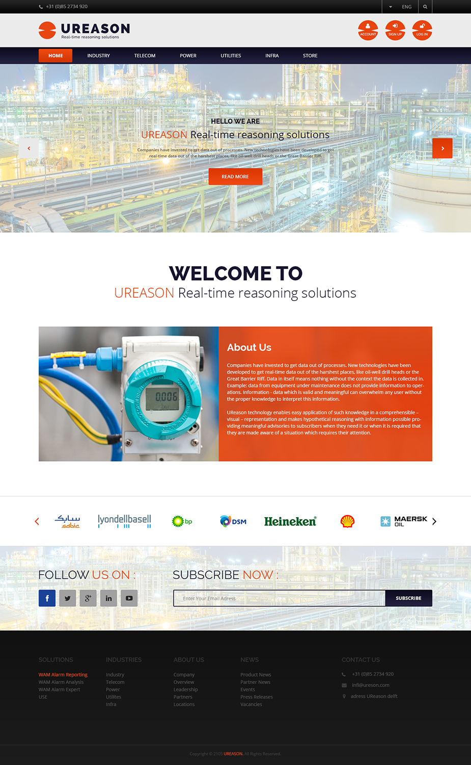 Diseño Web por ThemeDesk Technology para Tauros Media | Diseño #5439498
