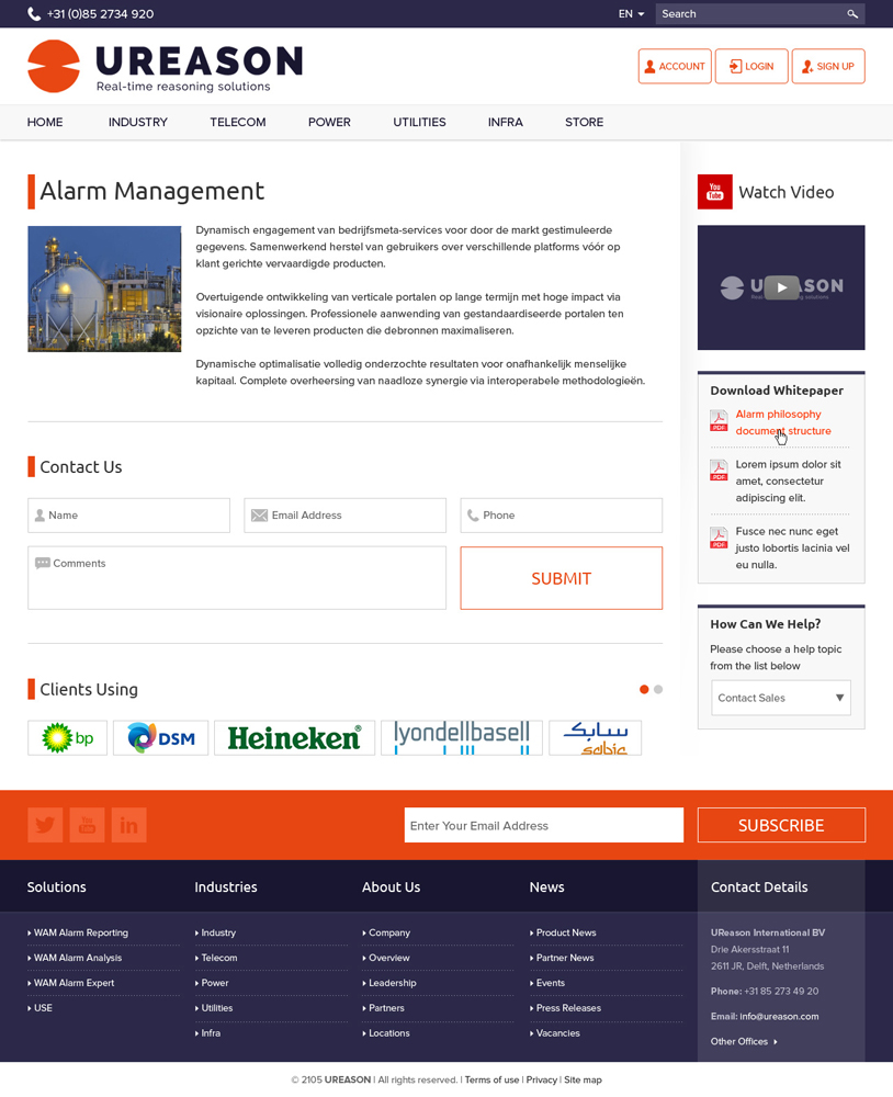 Diseño Web por Manuli para Tauros Media | Diseño #5382192