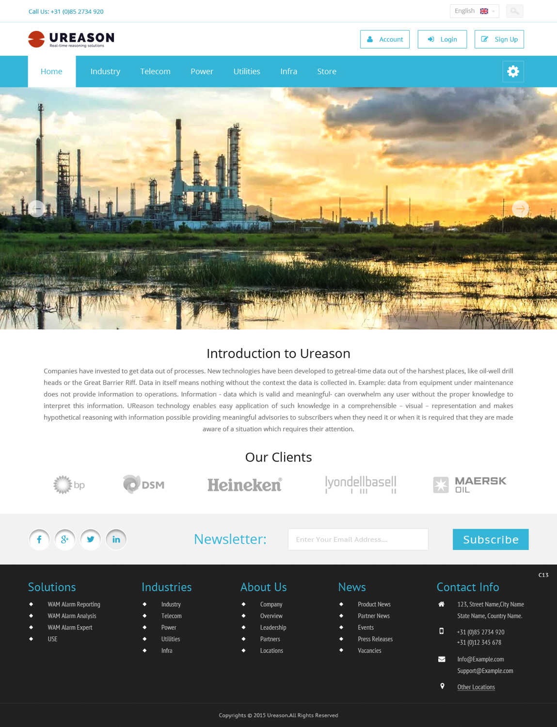 Diseño Web por pb para Tauros Media | Diseño #5378746