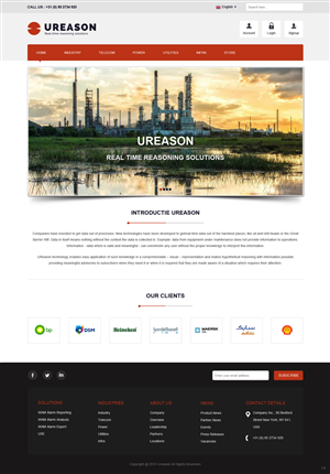 Web Design by pb for Tauros Media | Design: #5378753