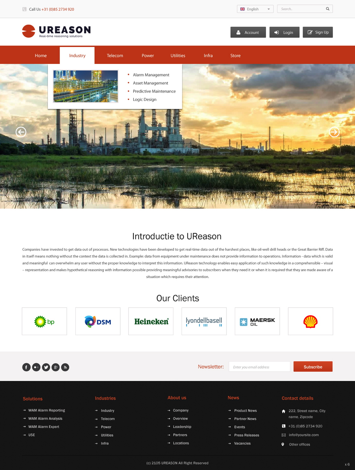 Web Design by pb for Tauros Media | Design #5378758