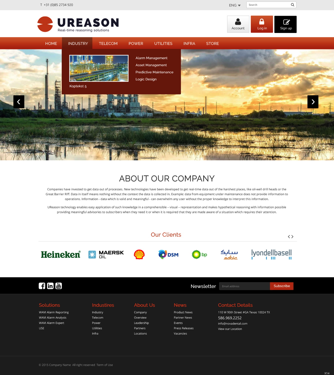 Web Design by pb for Tauros Media | Design #5378761