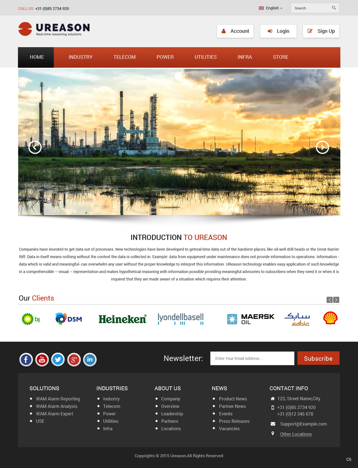 Web Design by pb for Tauros Media | Design #5378768