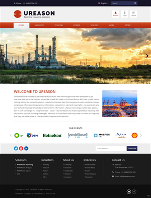 Web Design by pb for Tauros Media | Design #5390205