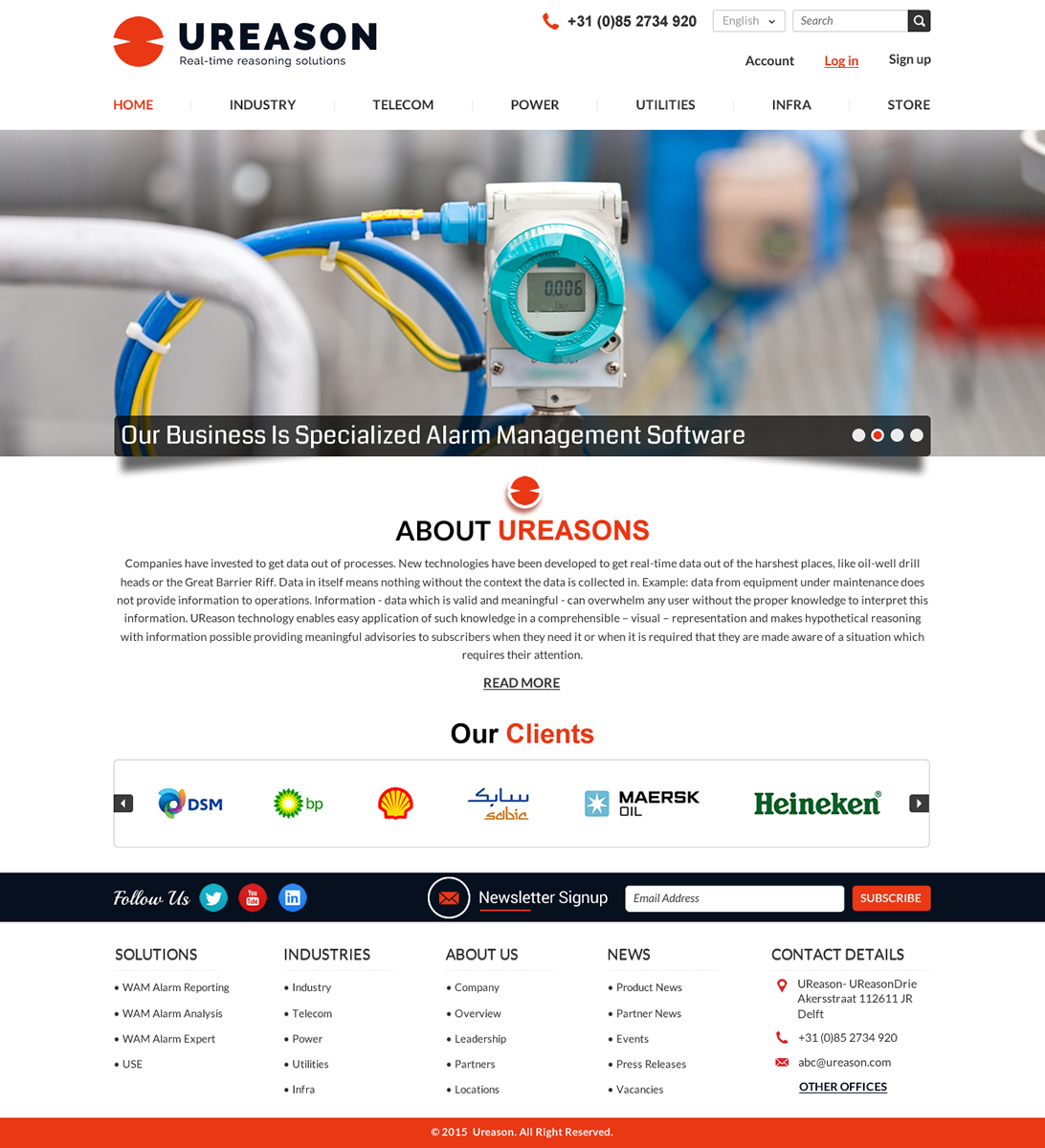 Diseño Web por Mac Ruskin para Tauros Media | Diseño #5385339