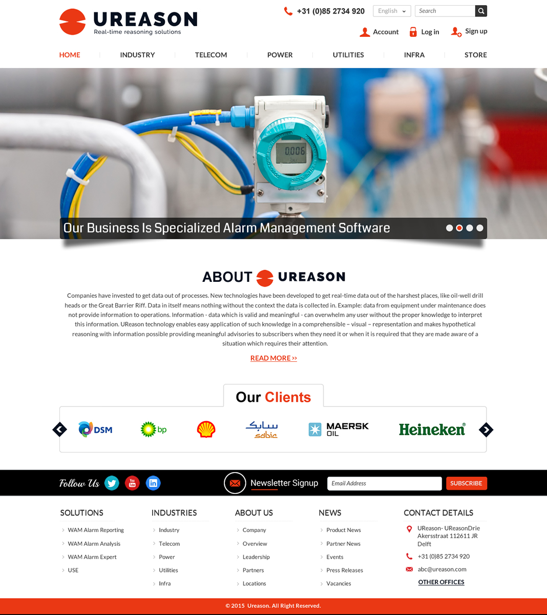 Diseño Web por Mac Ruskin para Tauros Media | Diseño #5385357