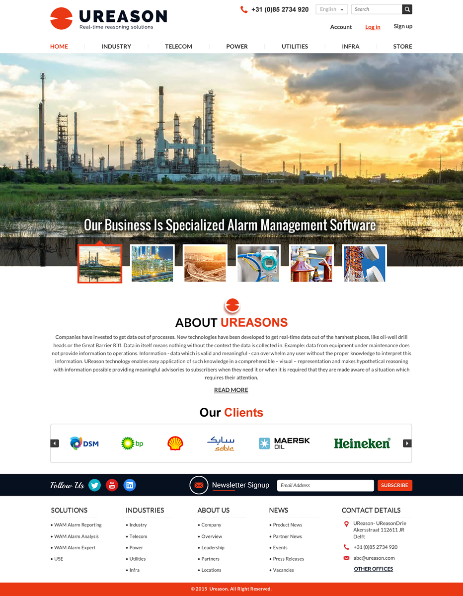 Web Design by Mac Ruskin for Tauros Media | Design #5385467