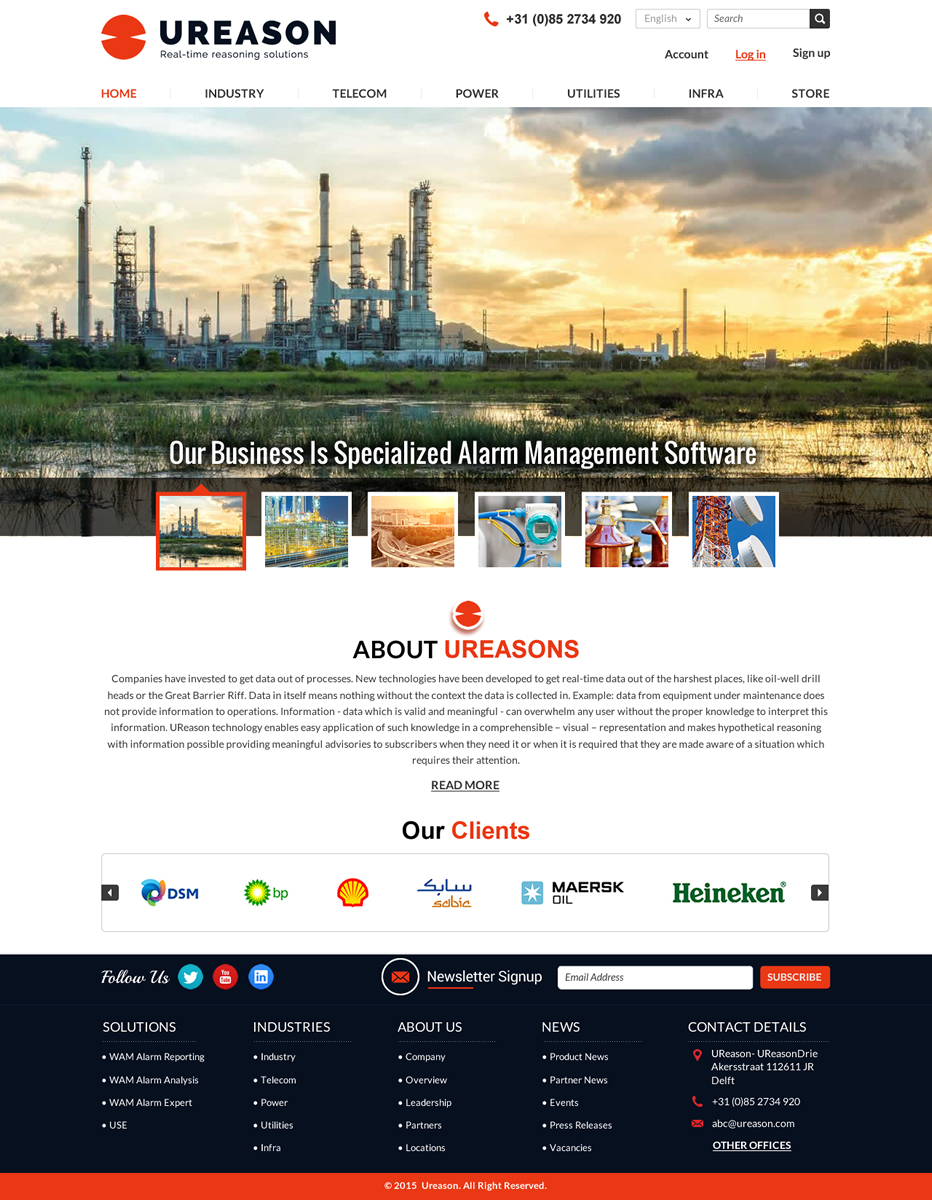 Diseño Web por Mac Ruskin para Tauros Media | Diseño #5385474