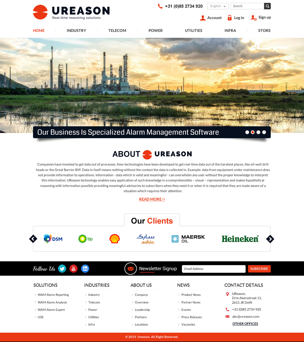 Diseño Web por Mac Ruskin para Tauros Media | Diseño #5391043
