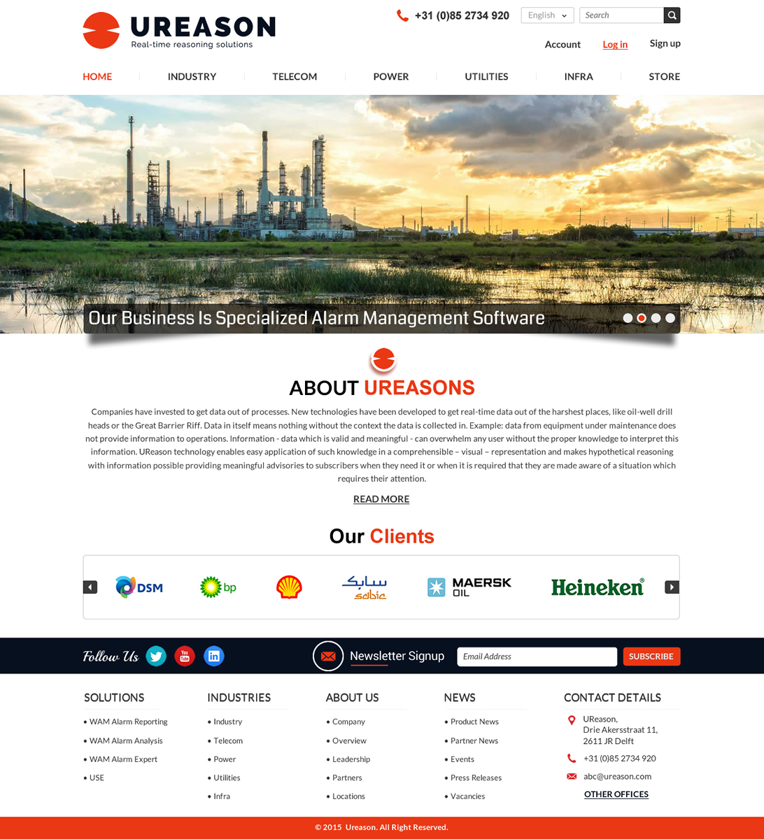 Diseño Web por Mac Ruskin para Tauros Media | Diseño #5391053
