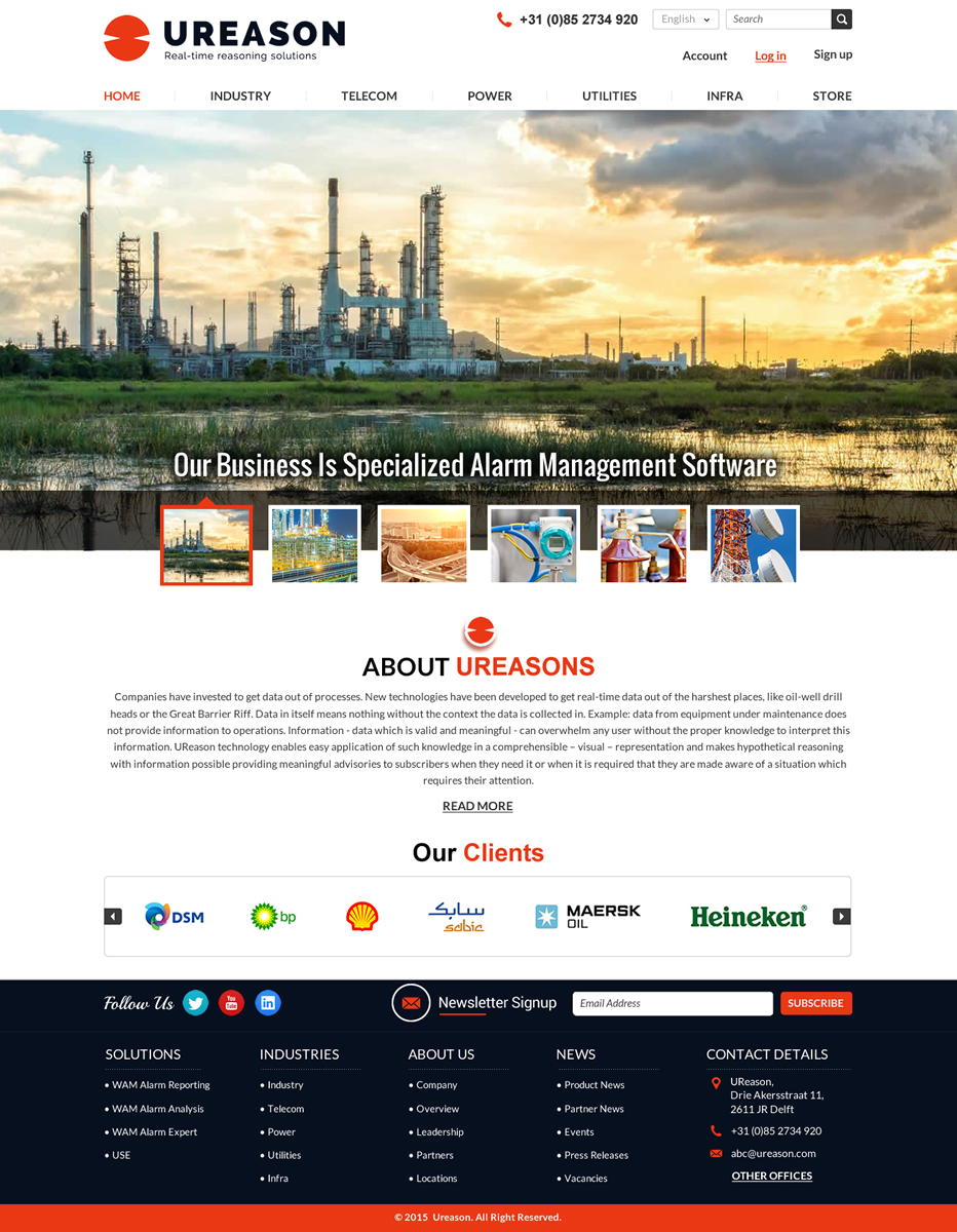 Diseño Web por Mac Ruskin para Tauros Media | Diseño #5391063