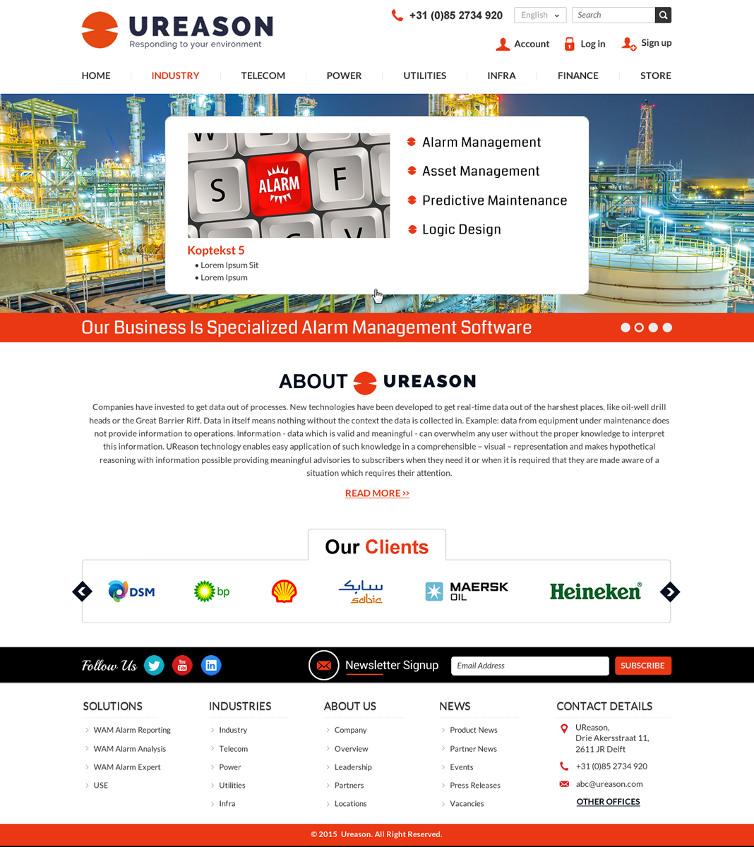 Diseño Web por Mac Ruskin para Tauros Media | Diseño #5527720