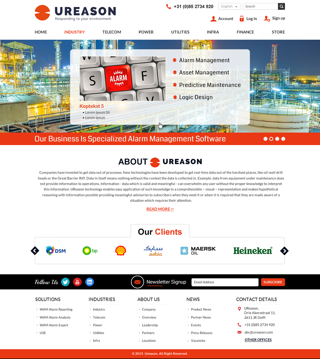 Diseño Web por Mac Ruskin para Tauros Media | Diseño #5527723