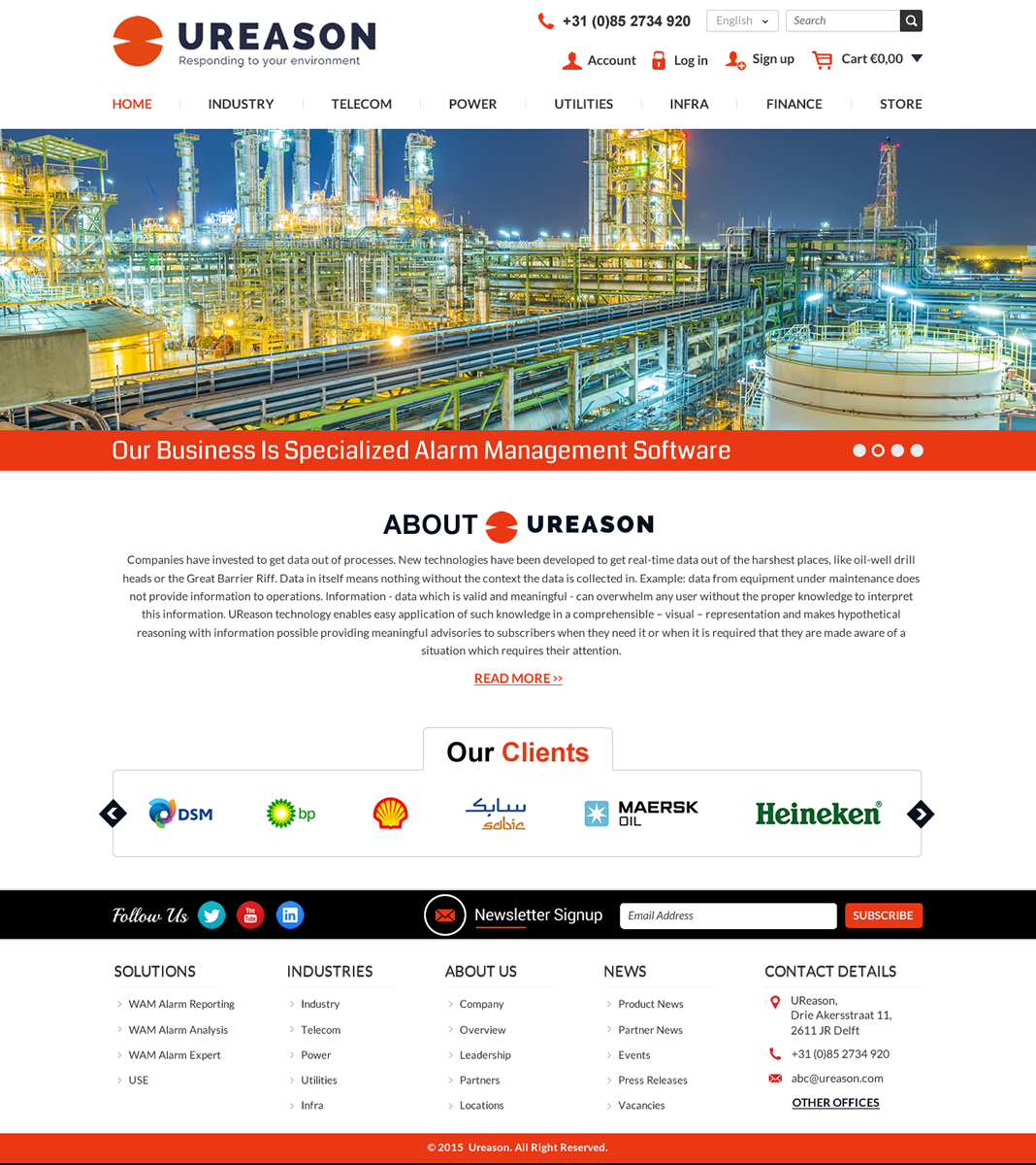 Diseño Web por Mac Ruskin para Tauros Media | Diseño #5555453