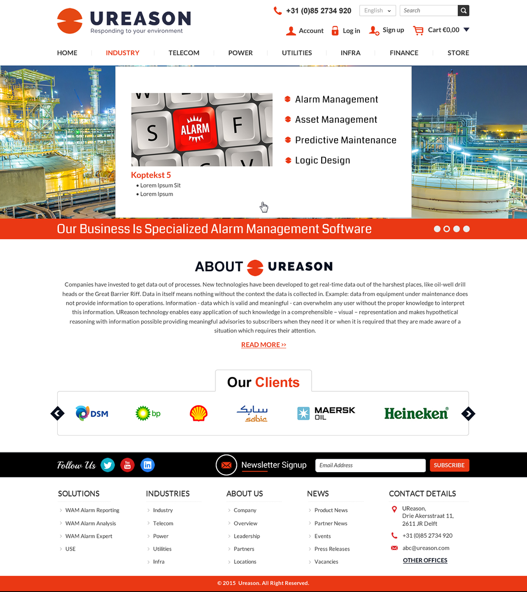 Diseño Web por Mac Ruskin para Tauros Media | Diseño #5555463