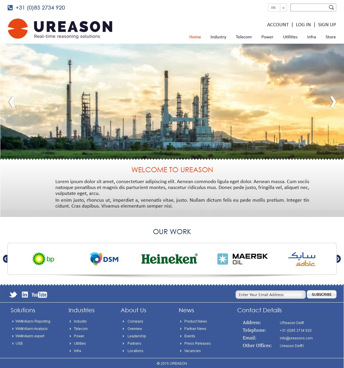 Diseño Web por deep2013 para Tauros Media | Diseño #5388046