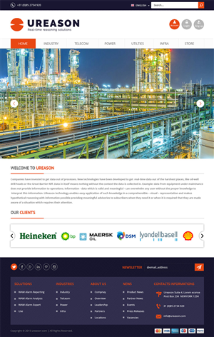 Web Design by Creative Usha for Tauros Media | Design: #5386243